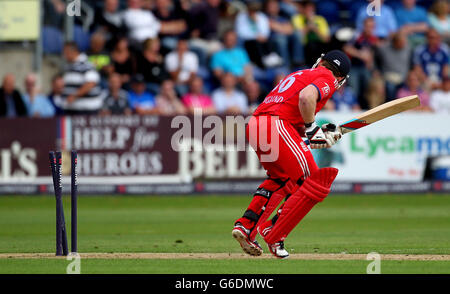 Cricket - Natwest ein Tag International Series - vierten One Day International - England V Australien - SWALEC-Stadion Stockfoto