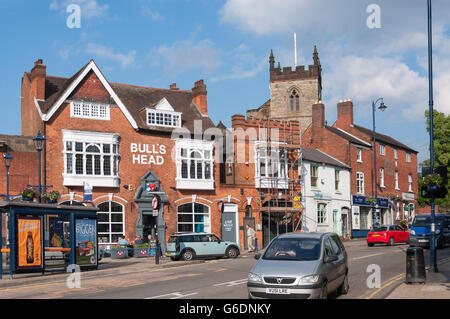 Str. Marys Zeile, Moseley Dorf, Moseley und Könige Heath, Birmingham, West Midlands, England, Vereinigtes Königreich Stockfoto