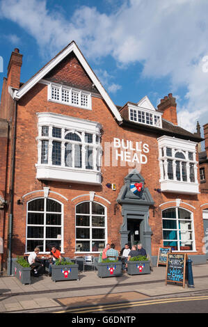 Bull's Head Pub, hohe Straße, Moseley Dorf, Moseley und Könige Heath, Birmingham, West Midlands, England, Vereinigtes Königreich Stockfoto