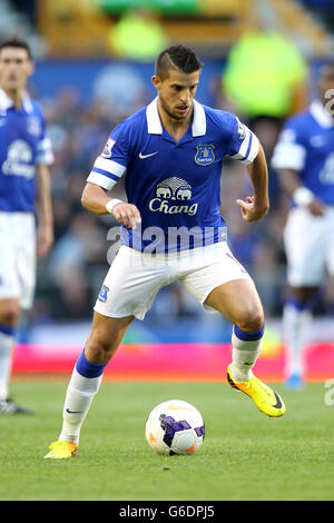 Fußball - Barclays Premier League - Everton gegen Chelsea - Goodison Park. Kevin Mirallas, Everton Stockfoto