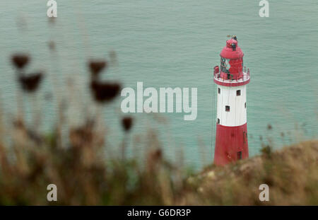 Beachy Head Leuchtturm Stockfoto