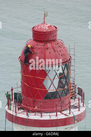 Beachy Head Leuchtturm Stockfoto