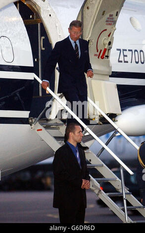 Prince Of Wales Russland-Besuch Stockfoto