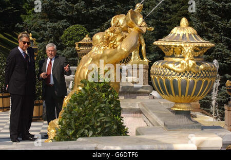 Prinz Charles in Russland Stockfoto