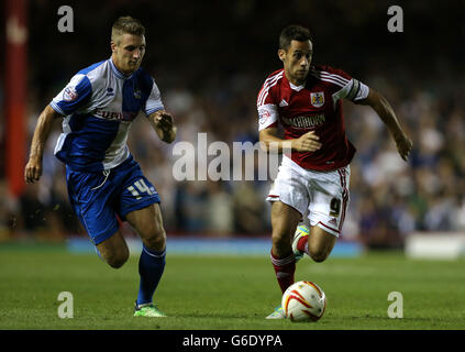 Fußball - Johnstones Paint Trophy - Bristol City V Bristol Rovers - Ashton Gate Stockfoto