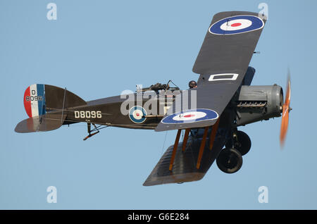 Bristol F.2B Fighter, britisches zweisitziges Doppeldecker- und Aufklärungsflugzeug des Ersten Weltkriegs. Stockfoto