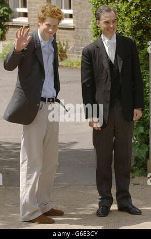 Prinz Harry - Eton College Stockfoto