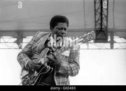 Musik - b.b. King - Capital Radio Jazz Festival - Alexander Palace, London Stockfoto