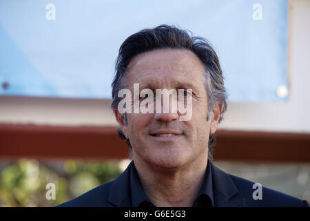 Cap von Agde, Frankreich. 23. Juni 2016. Michel La Rosa besucht das Kino- und Fernsehfestival Les Herault im französischen Cap Agde Stockfoto