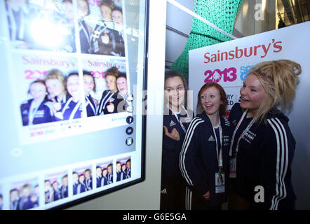 2013 Sainsbury Schule Spiele - Tag zwei - Sheffield Stockfoto