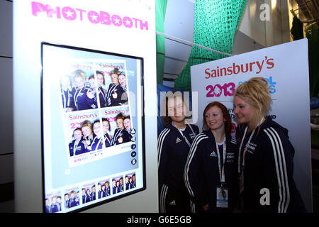 2013 Sainsbury Schule Spiele - Tag zwei - Sheffield Stockfoto