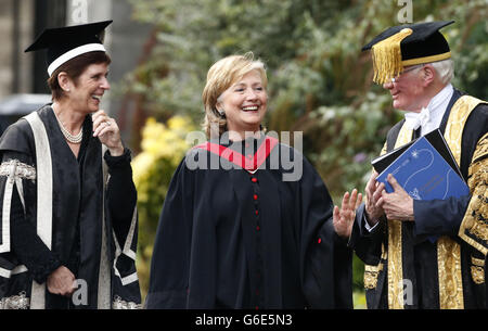 St Andrews University Abschluss Zeremonie Stockfoto