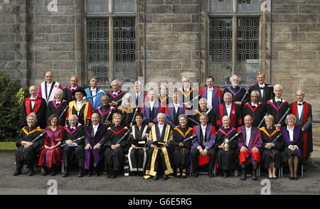 St Andrews University Abschluss Zeremonie Stockfoto