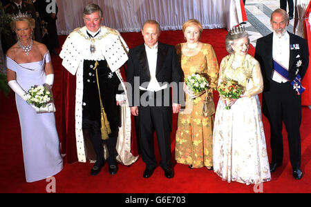 Vladimir Putin & Michael von Kent Stockfoto