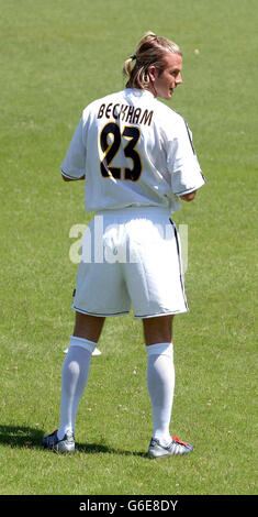 David Beckham Real Madrid Stockfoto