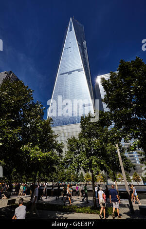 Das One World Trade Center Gebäude Stockfoto