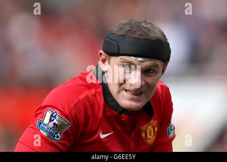 Fußball - Barclays Premier League - Manchester United gegen Crystal Palace - Old Trafford Stockfoto