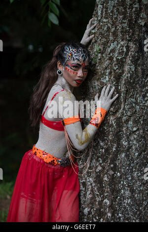 Mambukal Moorpackung Festival 2016 Stockfoto