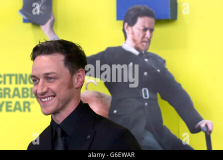 Filth Premiere - Edinburgh. James McAvoy bei der Weltpremiere von Filth in Edinburgh. Stockfoto