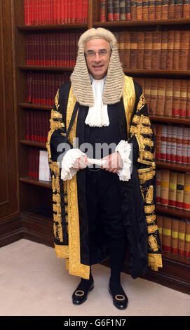 Sir Brian Leveson Stockfoto