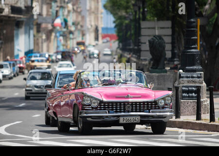 Oldtimer in Havanna, Kuba Stockfoto