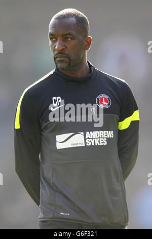 Fußball - Skybet Championship - Burnley / Charlton Athletic - Turf Moor. Chris Powell, Charlton Athletic Manager Stockfoto