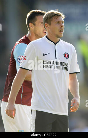 Fußball - Skybet Championship - Burnley / Charlton Athletic - Turf Moor. Simon Church, Charlton Athletic Stockfoto