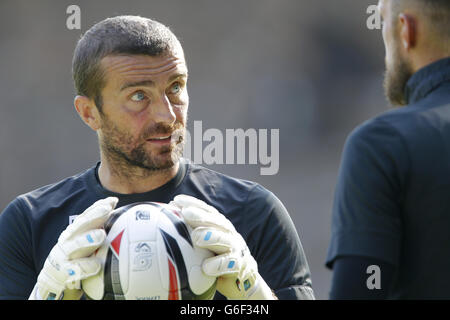 Fußball - Skybet Championship - Burnley / Charlton Athletic - Turf Moor. Ben Roberts, Charlton Athletic Torwarttrainer Stockfoto