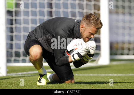 Fußball - Skybet Championship - Burnley / Charlton Athletic - Turf Moor. Ben Hamer, Charlton Athletic Torwart Stockfoto