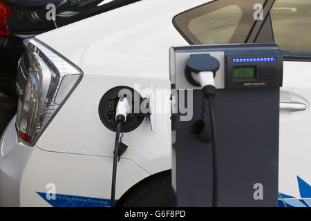 Toyota Prius Übergabe - Lewes Stockfoto