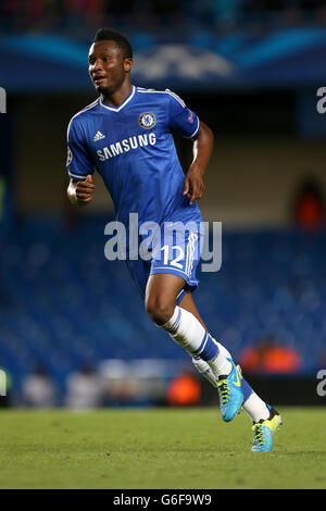 Fußball - UEFA Champions League - Gruppe E - Chelsea / FC Basel - Stamford Bridge. John Mikel Obi, Chelsea. Stockfoto