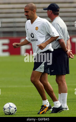 Manchester United Training in den USA Stockfoto