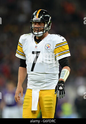 American Football - NFL International Series 2013 - Minnesota Vikings V Pittsburgh Steelers - Wembley-Stadion Stockfoto