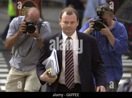 Richard Sambrook - Hutton-Untersuchung Stockfoto