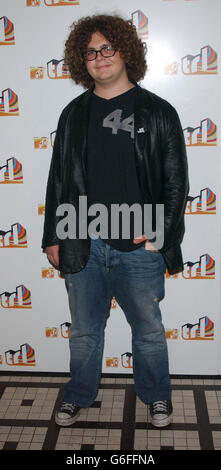 Jack Osbourne kommt zur MTV TRL UK Launch Party im in & Out Club in Londons Piccadilly. Die Flaggschiff-MTV-Show in den USA überquert den Atlantik und sendet ab dem 19. August in Großbritannien. Stockfoto