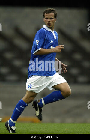 Stephen Clemence von Birmingham City während der Vorsaison im Vale Park, Stoke on Trent. Stockfoto