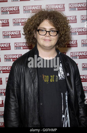 Jack Osbourne bei der Ankunft im Royal Lancaster Hotel in London, für die 2003 Kerrang! Auszeichnungen. Stockfoto