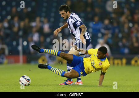 Fußball - Hauptstadt ein Cup - 3. Runde - West Bromwich Albion V Arsenal - The Hawthorns Stockfoto