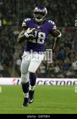 American Football - NFL International Series 2013 - Minnesota Vikings V Pittsburgh Steelers - Wembley-Stadion Stockfoto