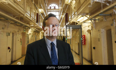 Gefängnis-Inspektor warnt vor "unannehmbares Risiko" Stockfoto