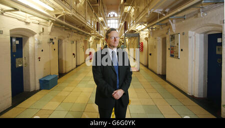 Gefängnis-Inspektor warnt vor "unannehmbares Risiko" Stockfoto