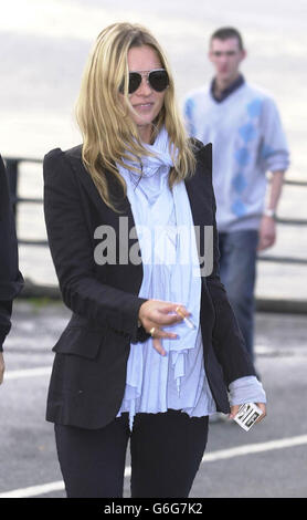 Kate Moss Wemyss Bay Stockfoto