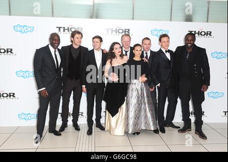 Thor: Der dunkle Weltpremiere - London Stockfoto