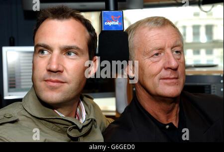 Johnny Vaughan Breakfast Show Stockfoto