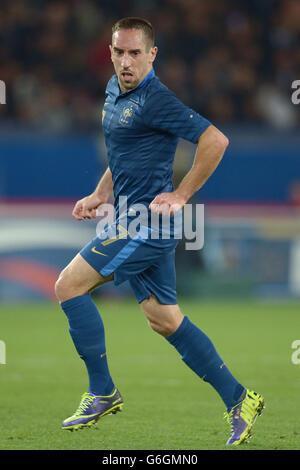 Fußball - International freundlich - Frankreich - Australien - Parc des Princes. Franck Ribery, Frankreich. Stockfoto