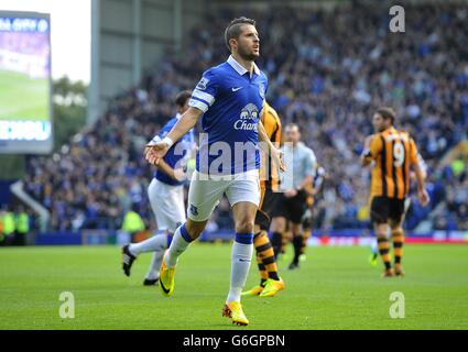 Fußball - Barclays Premier League - Everton V Hull City - Goodison Park Stockfoto