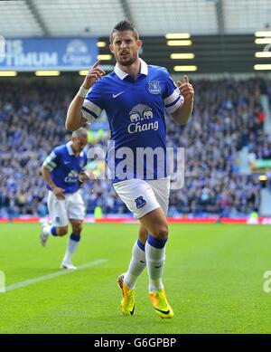 Fußball - Barclays Premier League - Everton V Hull City - Goodison Park Stockfoto