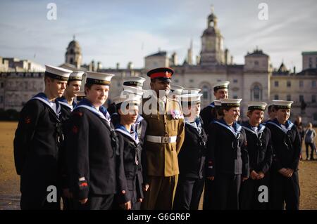 Trafalgar Day Parade Stockfoto