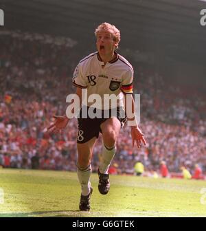 Fußball-Europameisterschaften - Russland / Deutschland im Old Trafford, Manchester Stockfoto