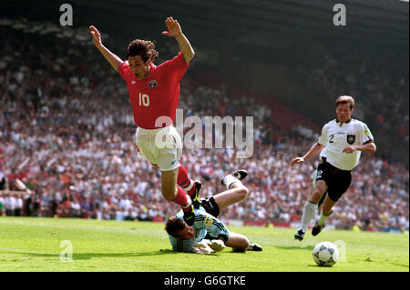 Fußball-Europameisterschaften - Russland / Deutschland im Old Trafford, Manchester Stockfoto